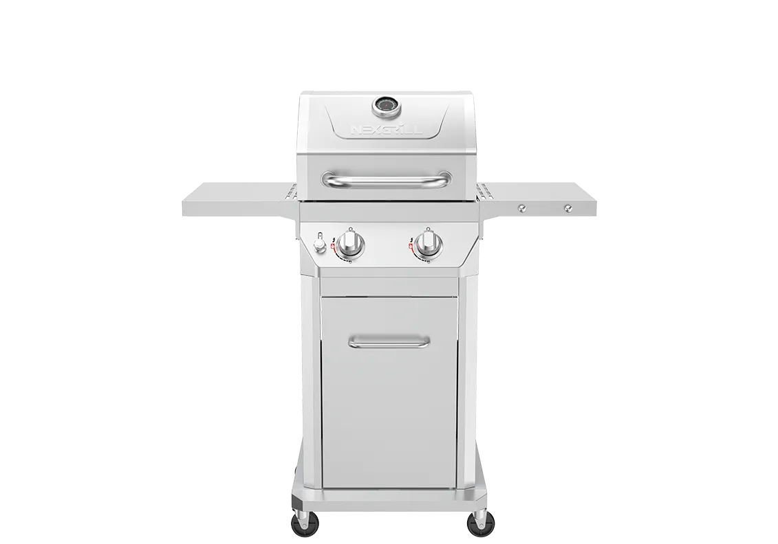 2-Burner Stainless Steel Gas Grill