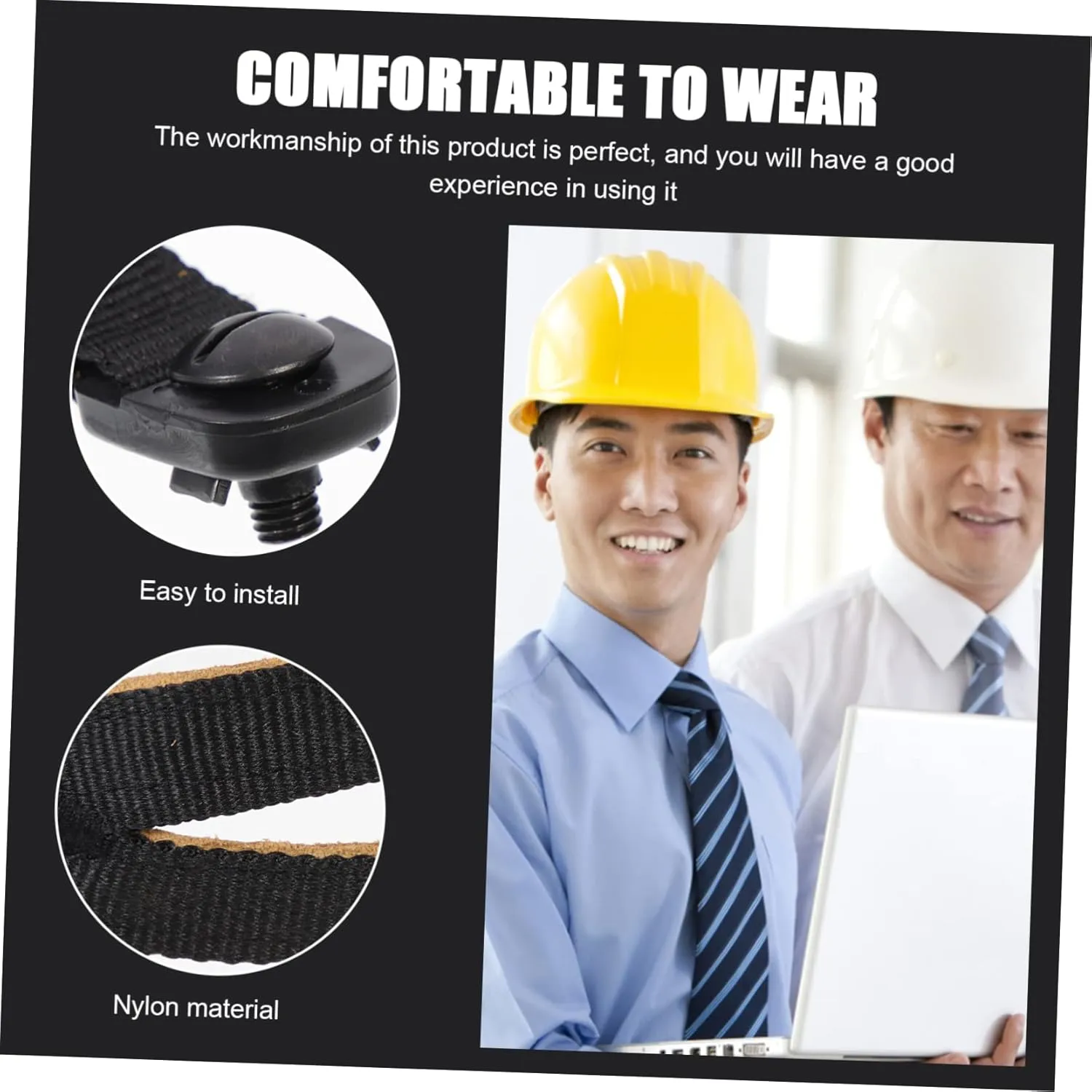 2pcs Helmet Strap Hat Helmet Helmet Universal Chin Straps Hard Hat Strap with Chin Cup Hard Hat Chin