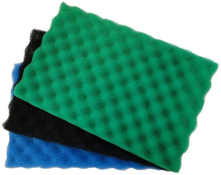 42"x 21" Garden Fish Pond Replacement Filter Foams x 3