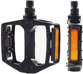 A pair bicycle pedals road mountain bike with removable anti-skid nails 9/16" fooker pedals bike parts accessory