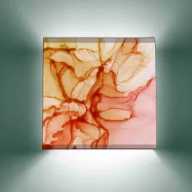 Bedside Square Wall Lamp  -  Watercolor
