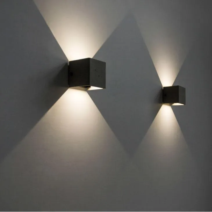 Bentu V-Wall Lamp Cement/Metal 105*128*108