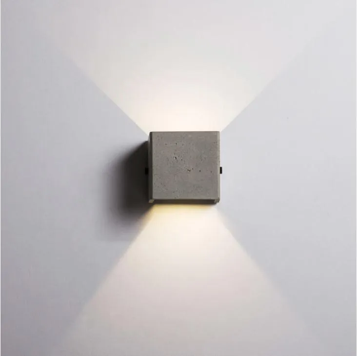Bentu V-Wall Lamp Cement/Metal 105*128*108