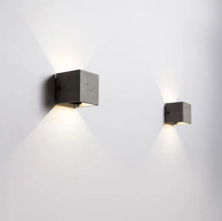 Bentu V-Wall Lamp Cement/Metal 105*128*108