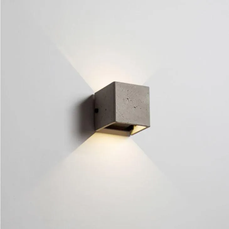 Bentu V-Wall Lamp Cement/Metal 105*128*108