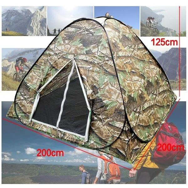 Camouflage Rainproof Camping Tent
