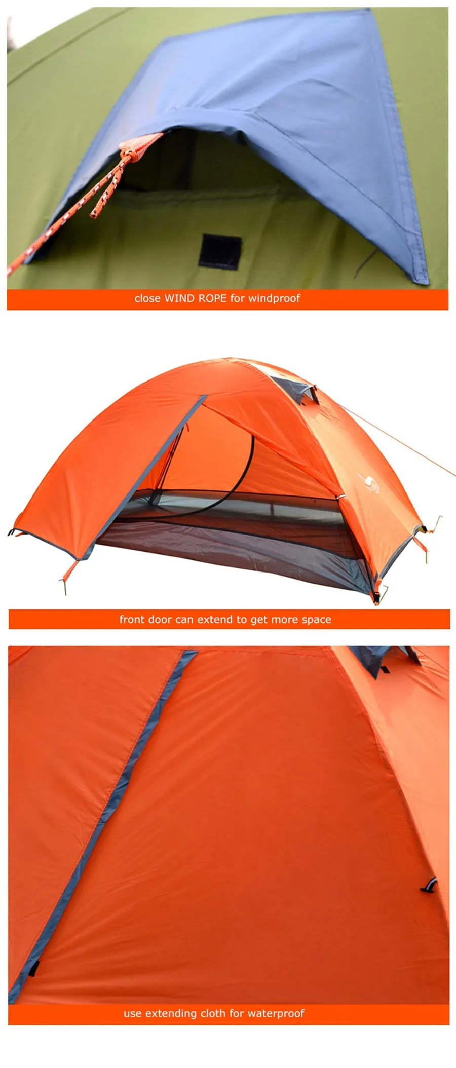 Camping Tent for 2 Person