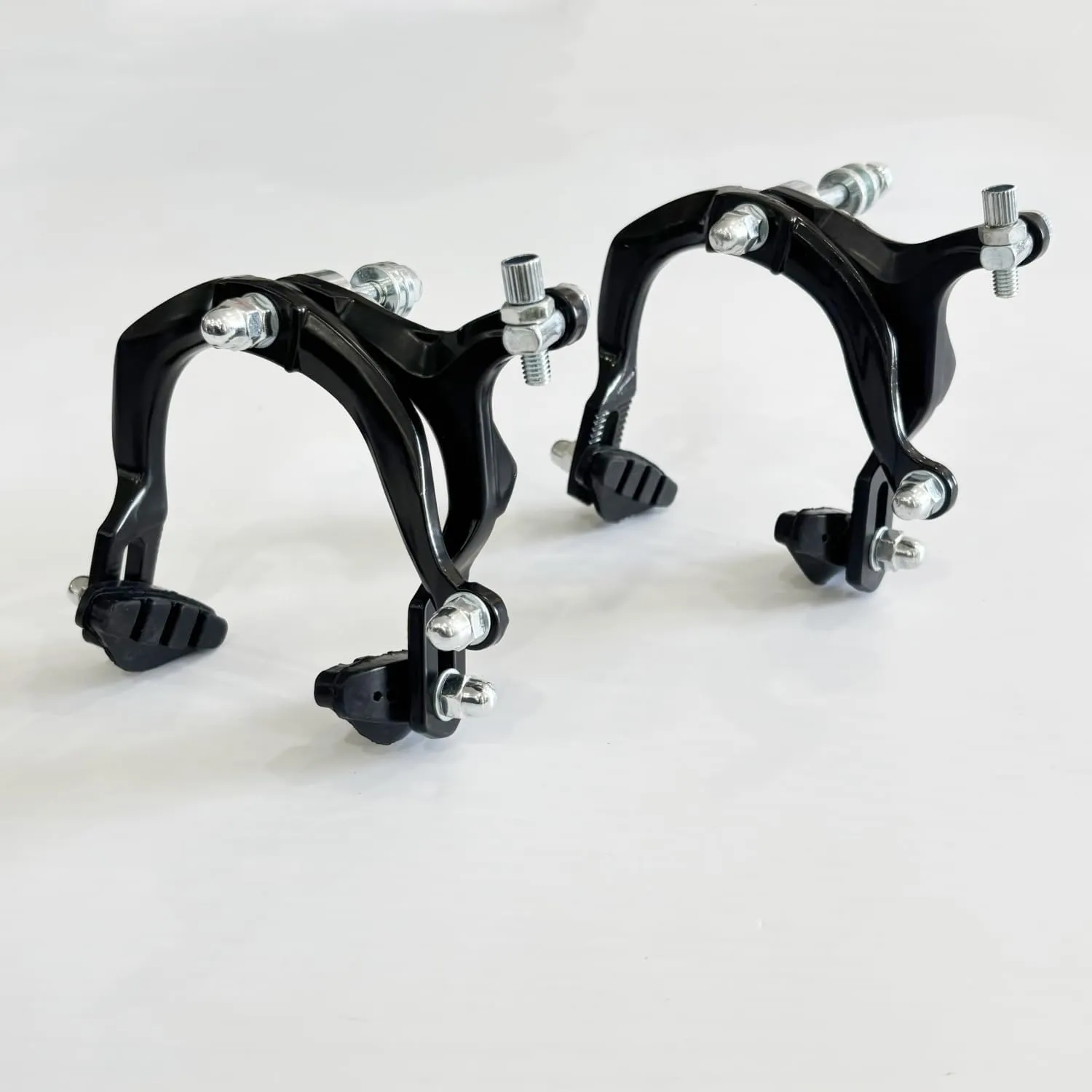 CDHPOWER Bike Brake Calipers Set C Brake Caliper Rear & Front Brakes Kit Aluminum Alloy Side Pull Brake for MTB Mountain Bike, Road Bicycle (1 Pair)