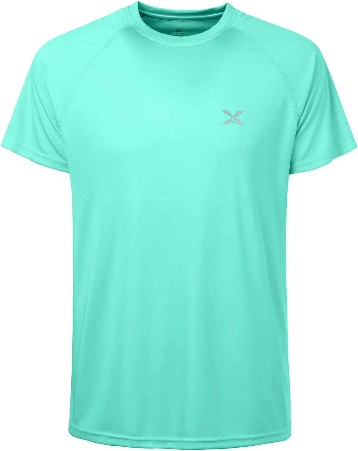Corna Men's Short Sleeve T-Shirts, Lightweight Men's Workout Shirt, UPF 50  Sun Protection Athletic Dry Fit Shirts for Men