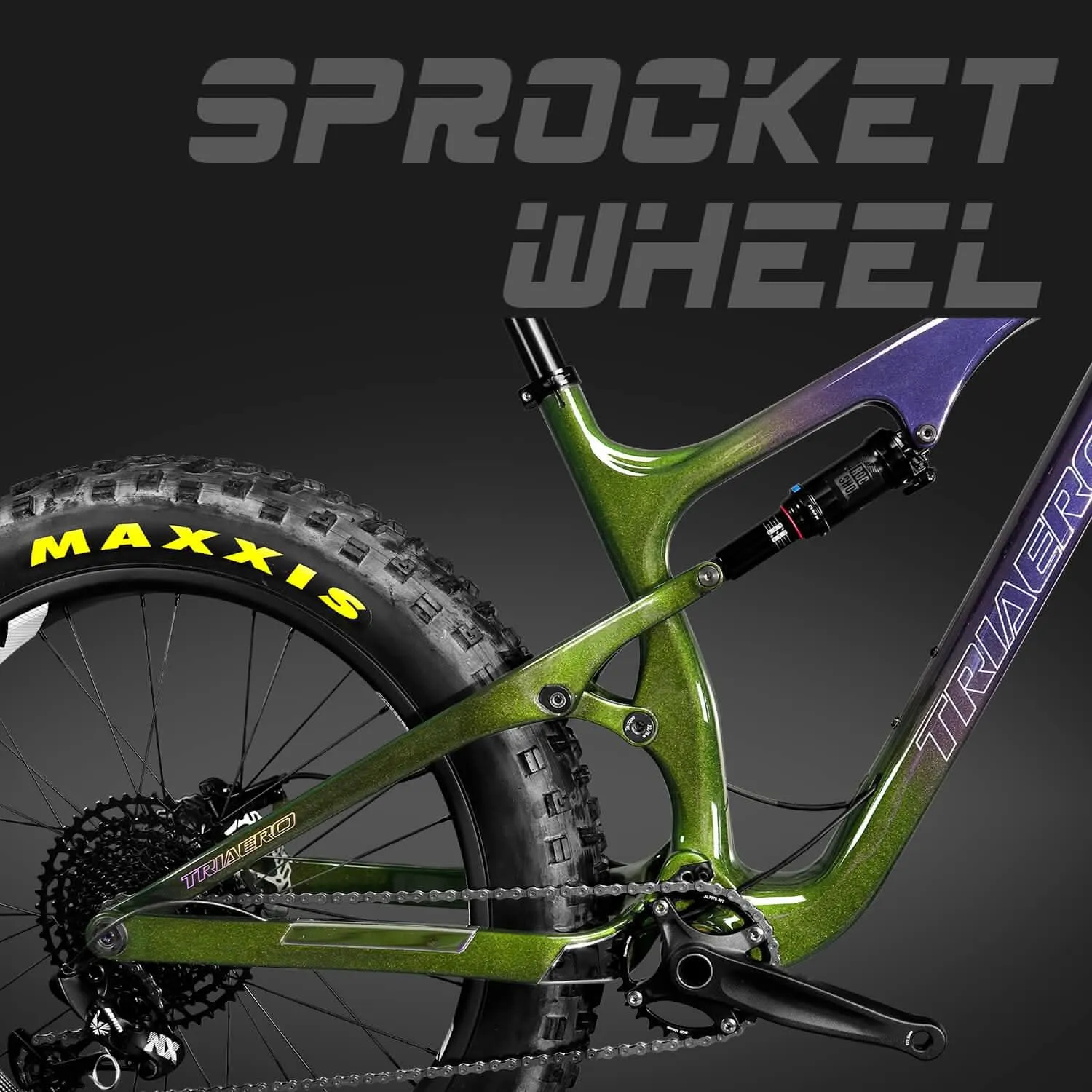 Fat Bike SN04 Rainbow