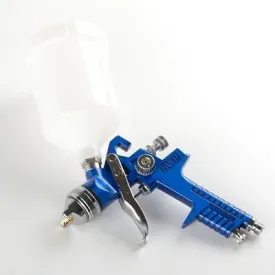 HVLP Air Powered Gravity Top Feed Fed and Spray Gun Paint Sprayer Set Painter