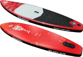 Inflatable Paddle Board for Adults, 11'33" Stand up Paddle Board Inflatable with SUP Accessories, Ultra Stable Sup Board, Fishing Blow up Paddle Boards with Paddle, Pump, Backpack, Fin
