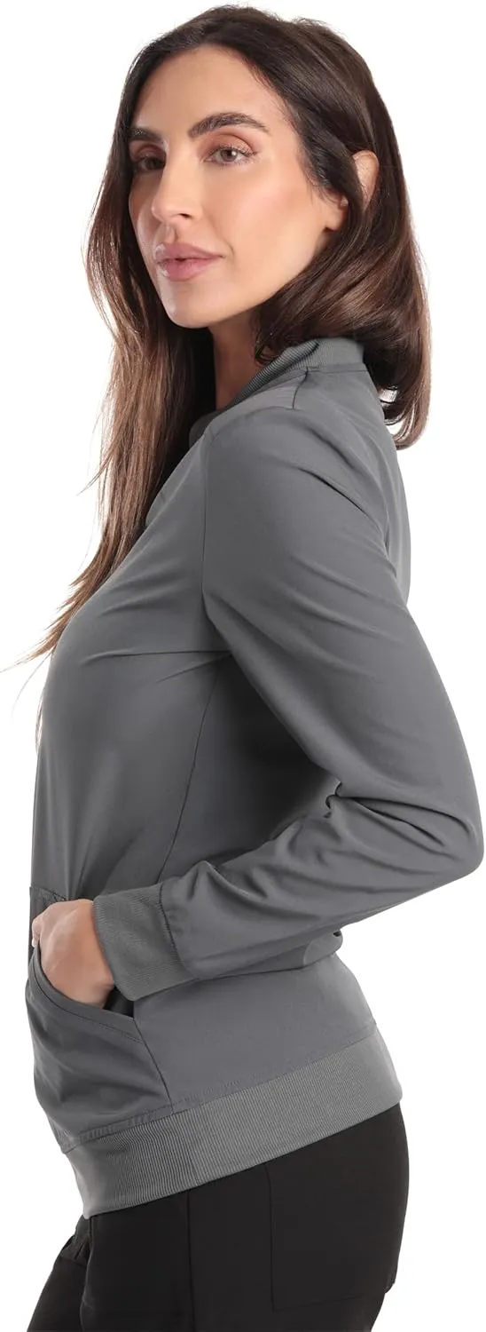 Just Love Women's Solid Scrub Jacket