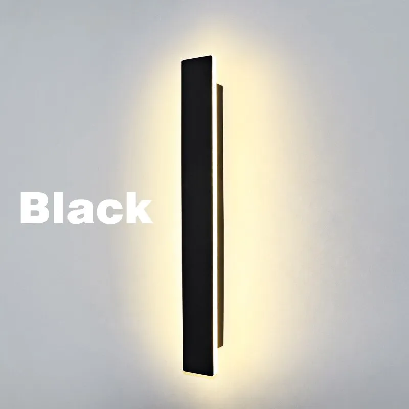 Led Modern Long Wall Lamp Indoor Wall Light Surface Mounted  Living Room Sofa Background Wall Sconce Nordic Decor Lamps For Home