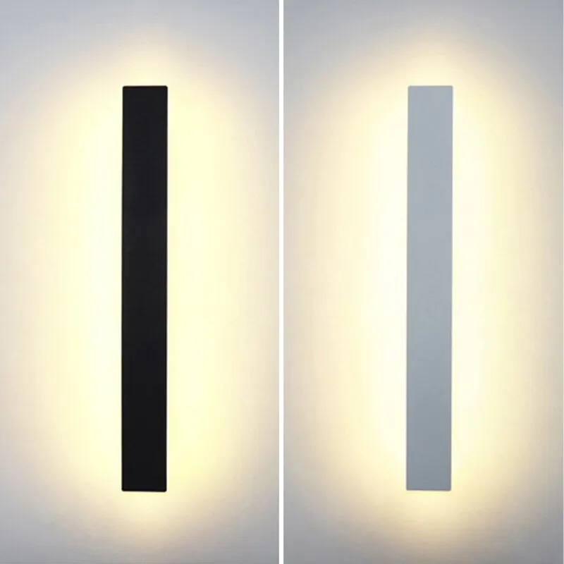Led Modern Long Wall Lamp Indoor Wall Light Surface Mounted  Living Room Sofa Background Wall Sconce Nordic Decor Lamps For Home