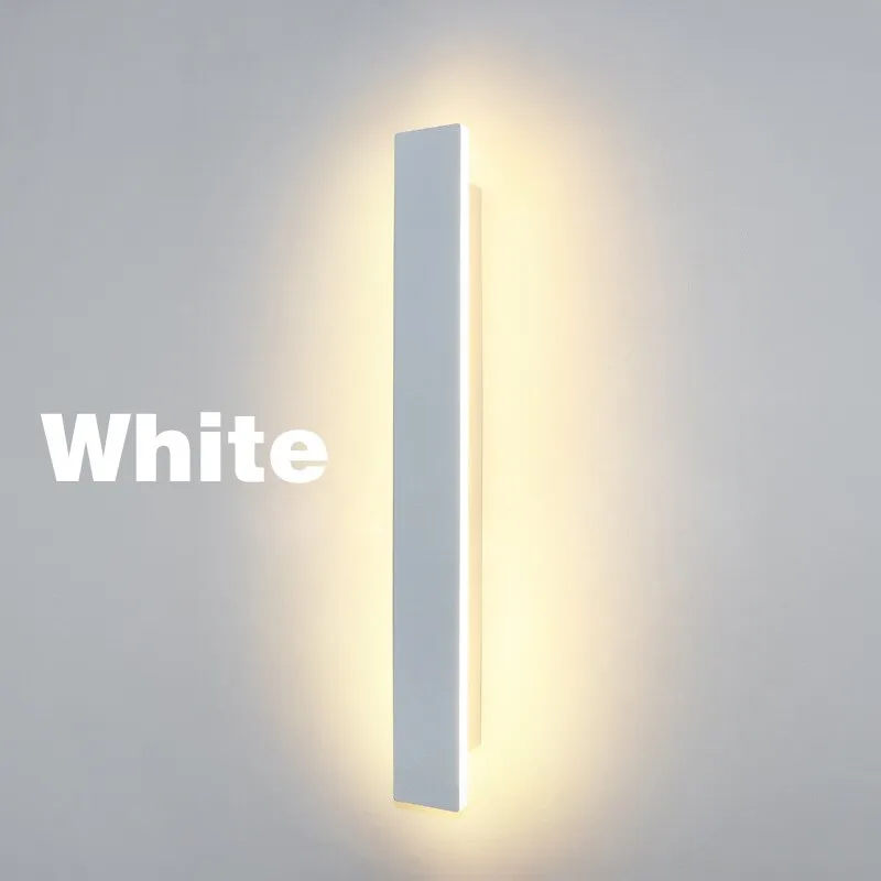 Led Modern Long Wall Lamp Indoor Wall Light Surface Mounted  Living Room Sofa Background Wall Sconce Nordic Decor Lamps For Home
