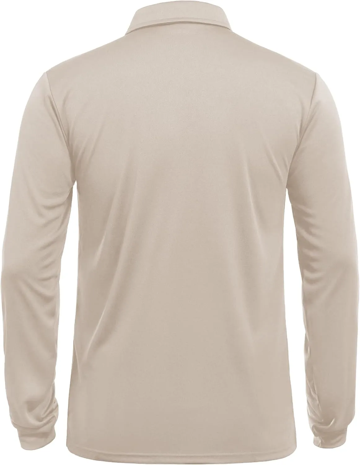 MAGNIVIT Men's Polo Shirts Long Sleeve Quick Dry Performance Shirt Military Tactical Army Combat Polo Shirts
