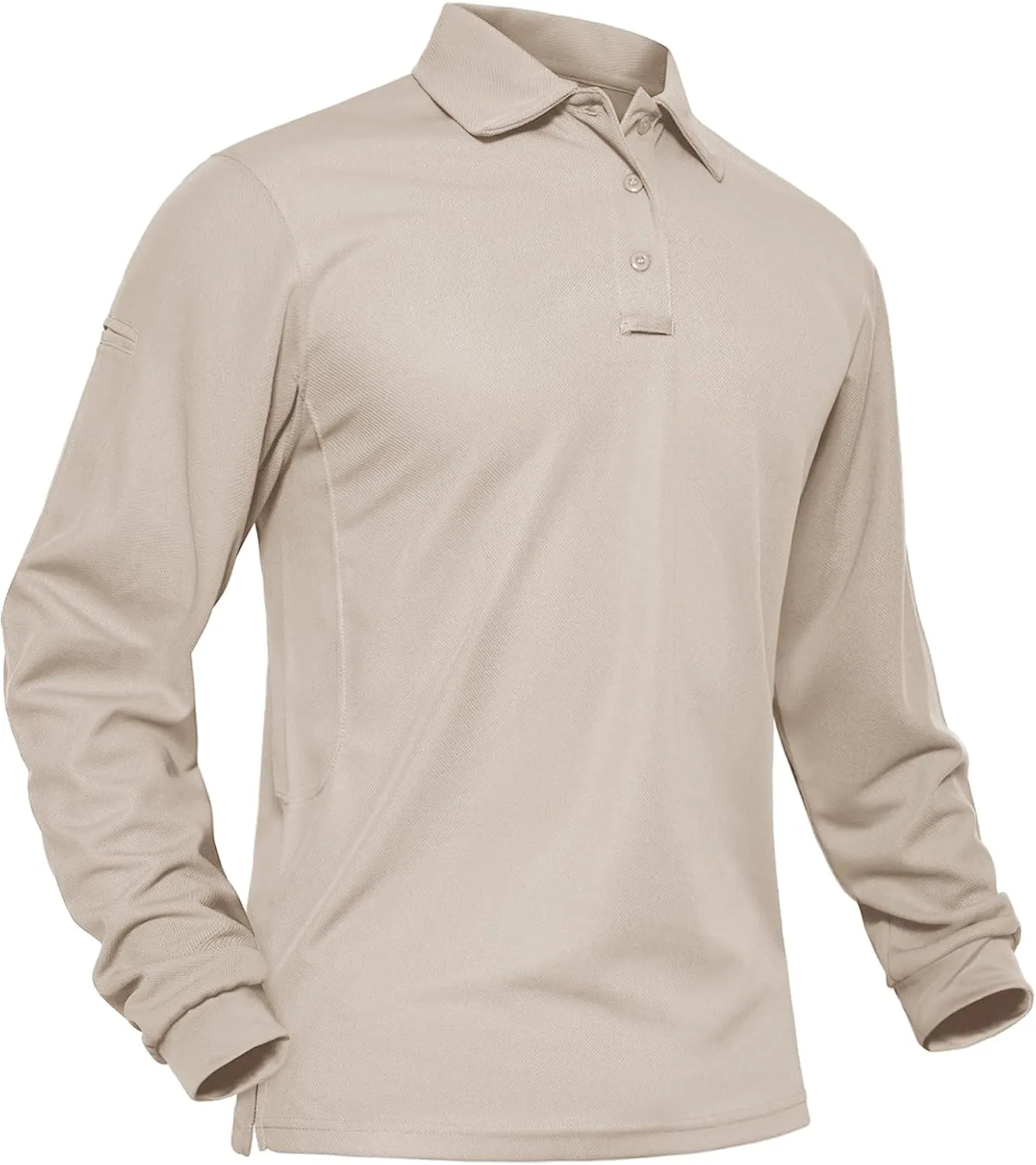 MAGNIVIT Men's Polo Shirts Long Sleeve Quick Dry Performance Shirt Military Tactical Army Combat Polo Shirts