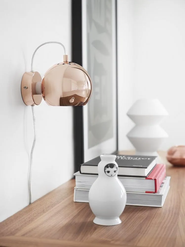 Megaman Frandsen Wall Lamp Glossy Copper