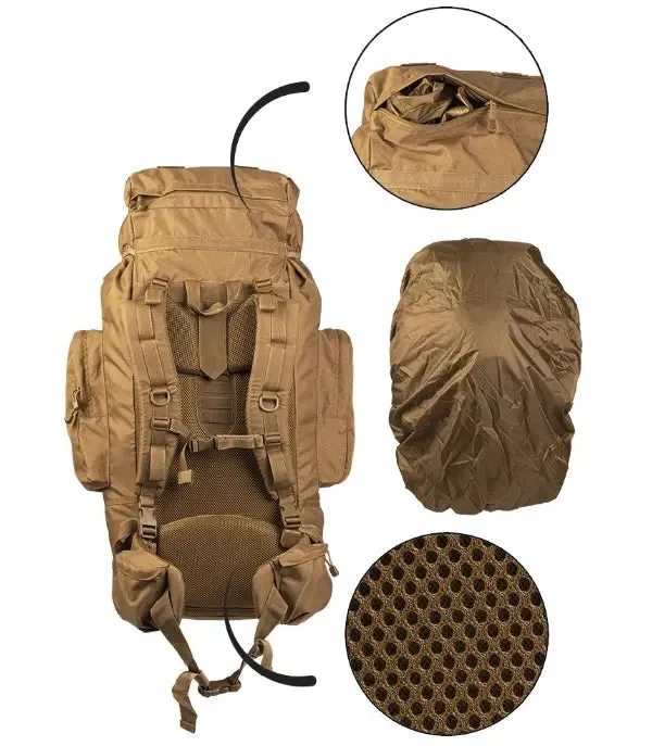 MIL-TEC COYOTE ′RECOM′ RUCKSACK 88 LTR