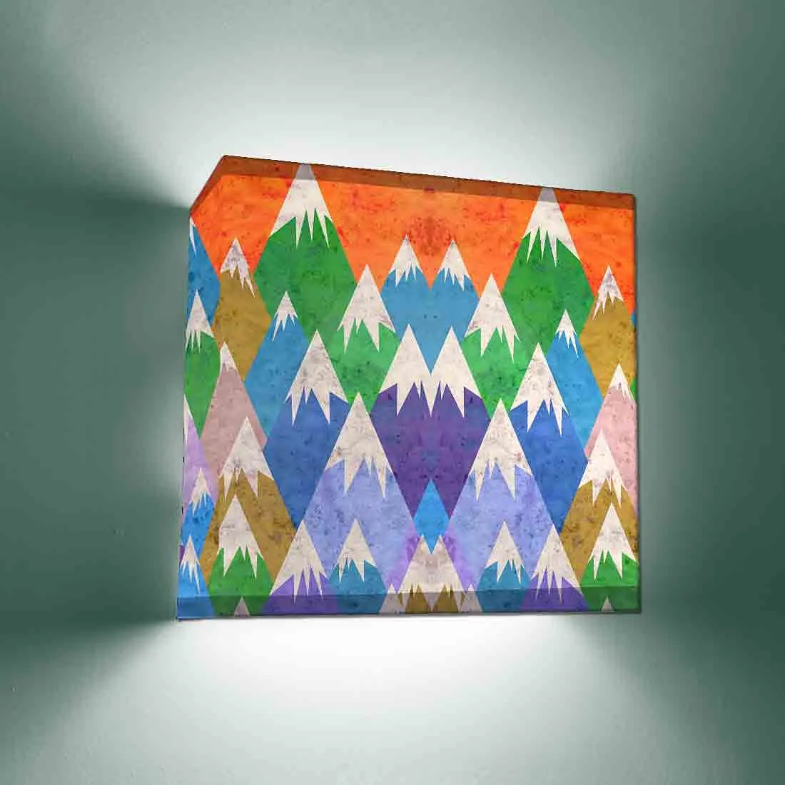 New Square Wall Lamp  -  Colorful