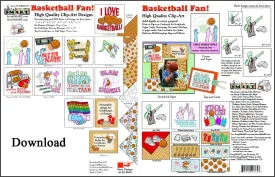 ScrapSMART - Baseball Game - Clip Art Software Collection - Jpeg & PDF files for Mac [Download]