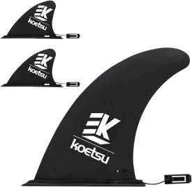 Set of 3 Paddle Board Fin Replacement, Surfboard Fins for Water Sports