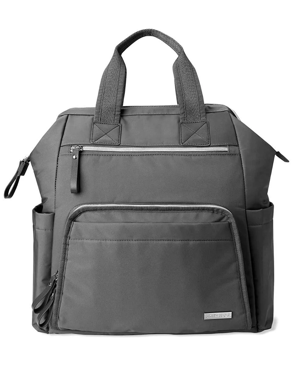 Skip Hop Mainframe Backpack Charcoal - Diaper Bags For Ages 0-2 Years