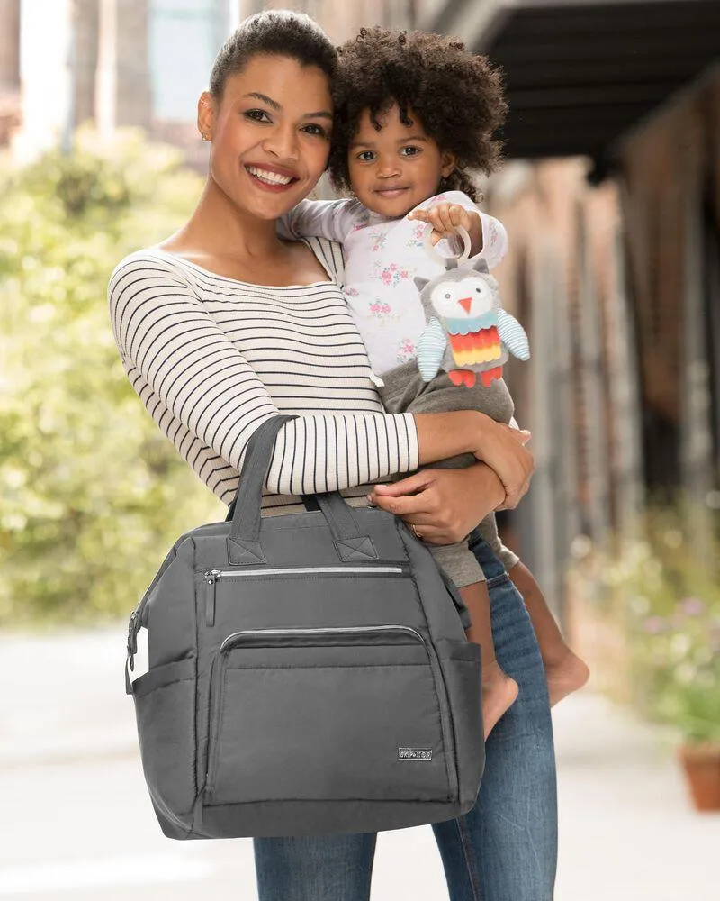 Skip Hop Mainframe Backpack Charcoal - Diaper Bags For Ages 0-2 Years