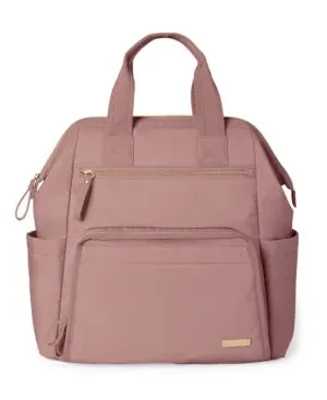 Skip Hop Mainframe Wide Open Diaper Backpack - Dusty Rose