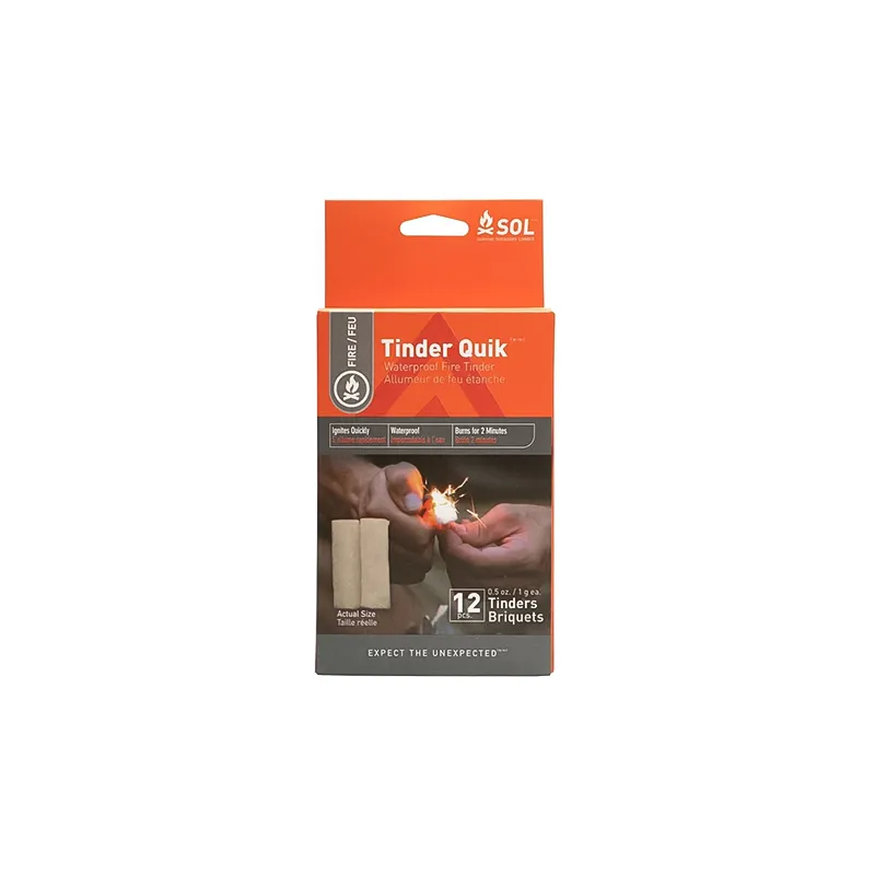 SOL Tinder Quik (12-Pack)