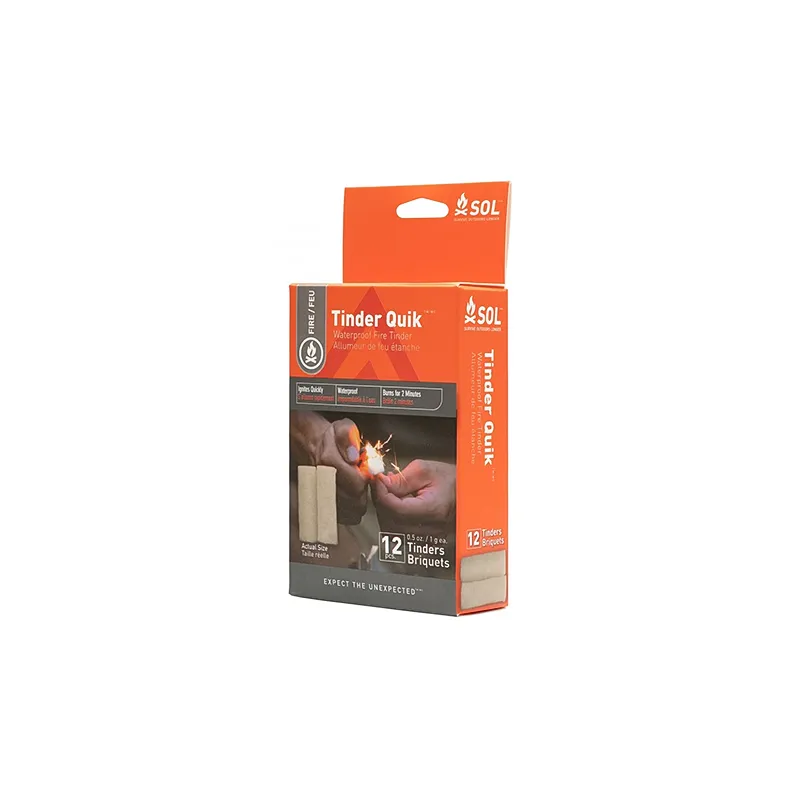 SOL Tinder Quik (12-Pack)