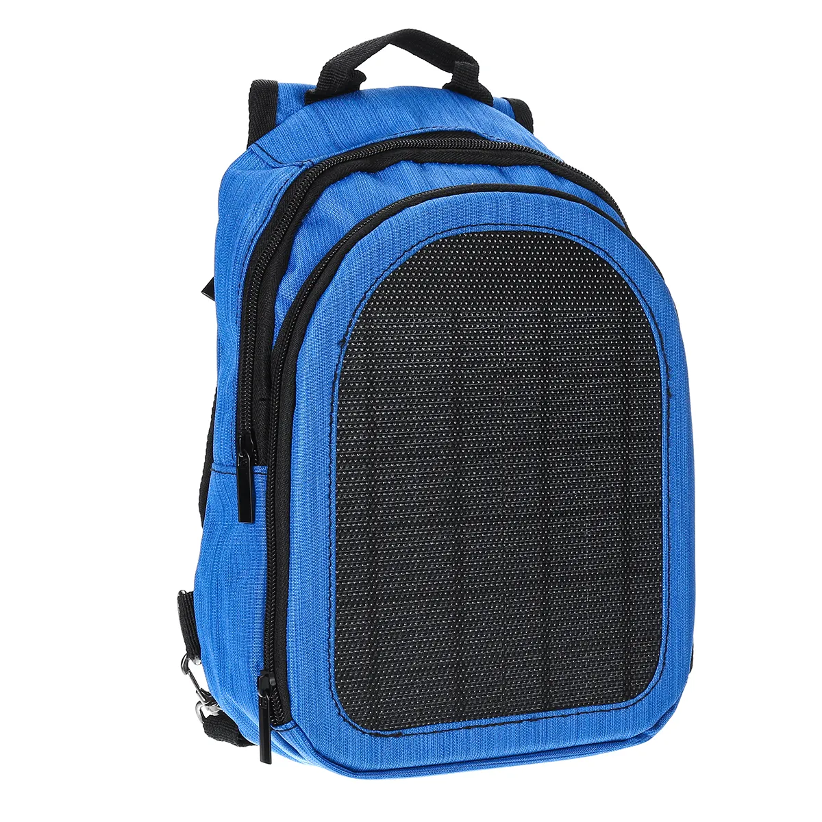 Solar Panels Charger USB Waterproof Power Bank Travel Backpack Laptop Notebook