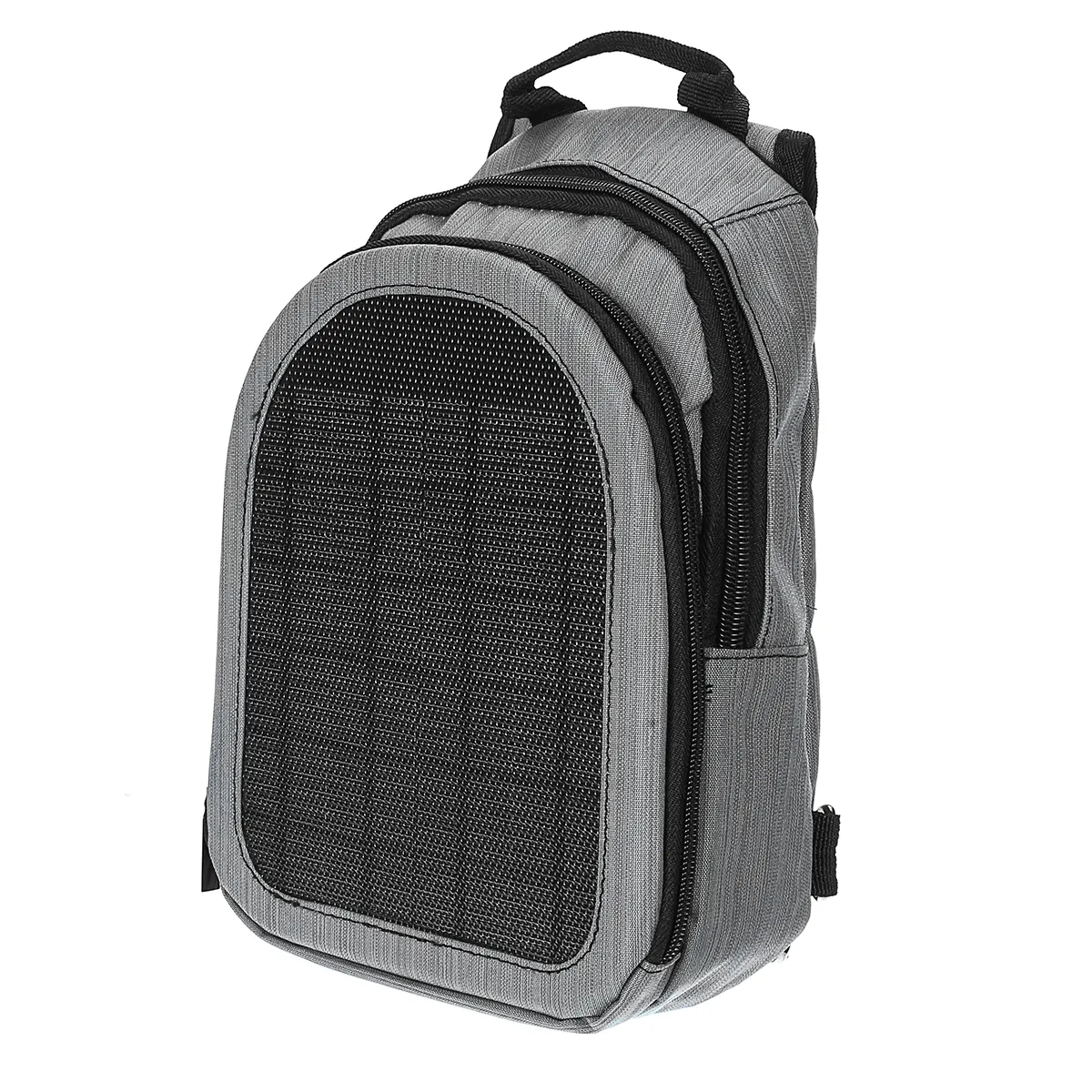 Solar Panels Charger USB Waterproof Power Bank Travel Backpack Laptop Notebook