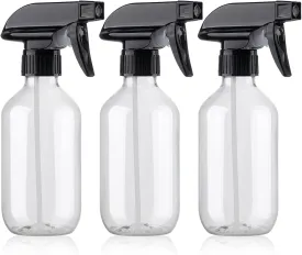 Teyssor Spray Bottles Water Spray Bottle for Plant - BPA Free - 10 oz/300 ml Plastic Refillable Containers Fine Mist Small Spray Bottle with Adjustable Nozzle for Hair, Cooking, Cleaning