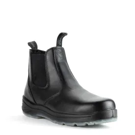 Thorogood 834-6134 Men's 6" Quick Release Station Boots with Translucent Bottom - Black