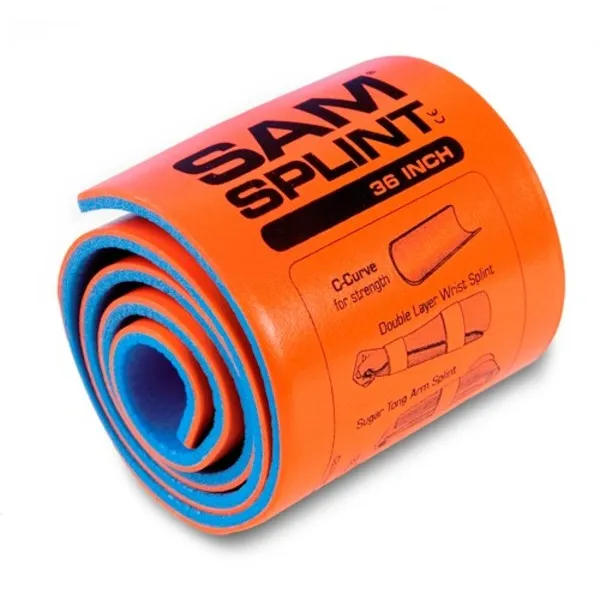 TRADIE FIRST AID KIT RED BAG OUTDOORS WITH SNAKE BITE KIT AND SAM SPLINT