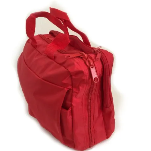 TRADIE FIRST AID KIT RED BAG OUTDOORS WITH SNAKE BITE KIT AND SAM SPLINT