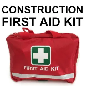 TRADIE FIRST AID KIT RED BAG OUTDOORS WITH SNAKE BITE KIT AND SAM SPLINT