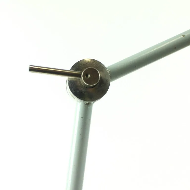 Vintage industrial Czechoslovakian metal desk lamp