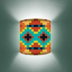 Wall Mounted Night Lamp Arc Shaped Bedside Light