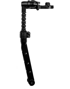 YakAttack Switchblade Transducer Mount | Track Mount Fish Finder Arm for Kayaks | 25.75" Adjustable Deployment Arm | Low Profile & Hydrodynamic | Built for Saltwater Use | Made in USA