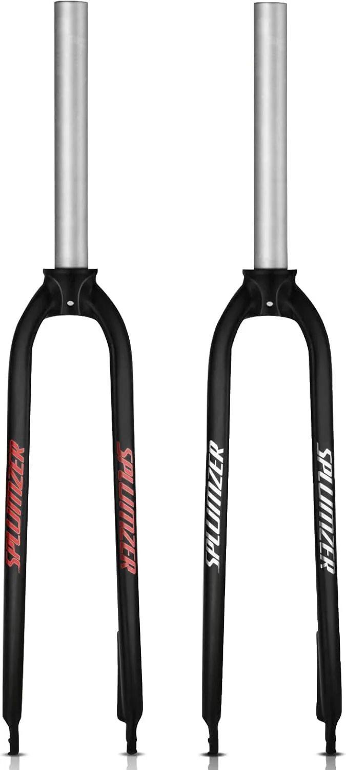 ZTZ 1-1/8" 26/27.5/29" Aluminum Alloy Rigid Disc Brake MTB Fork, 28.6mm Threadless Straight Tube Superlight Mountain Bike Front Forks